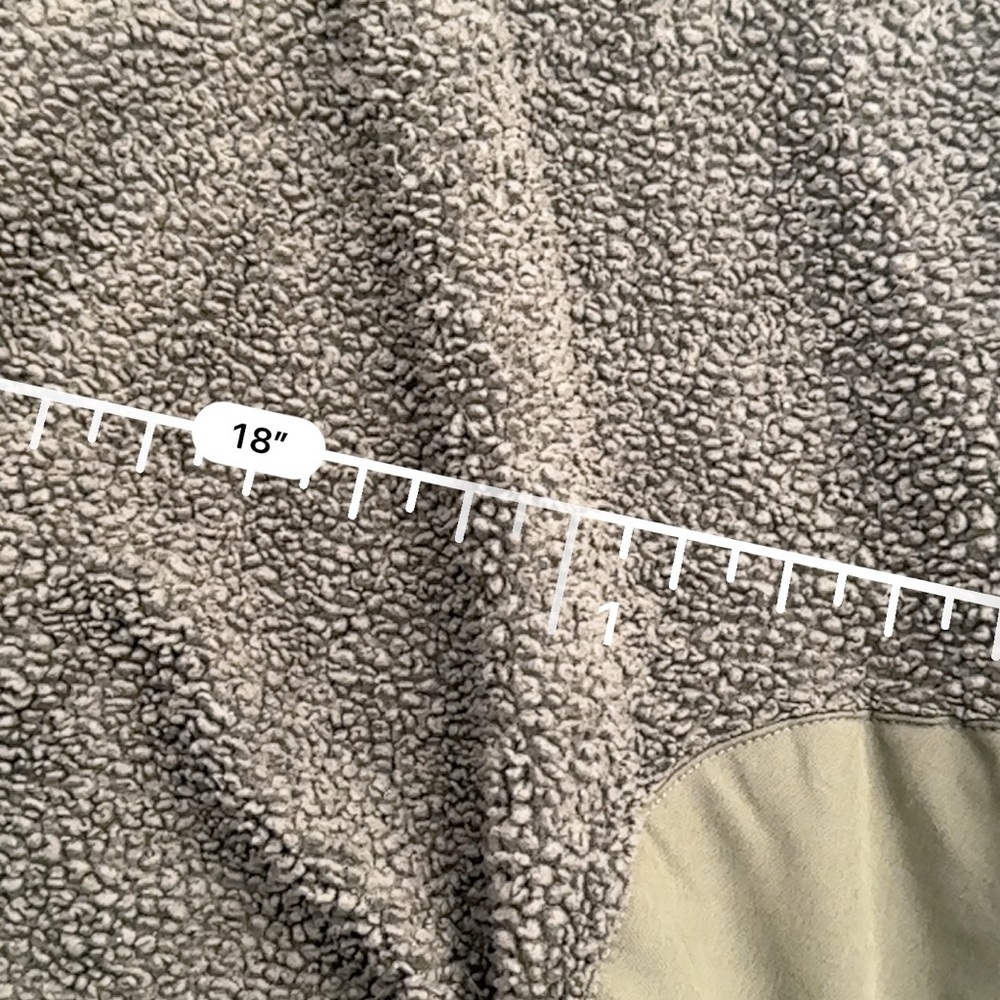 Nike Green Fleece Jacket/ Pullover - Picture 10 of 15